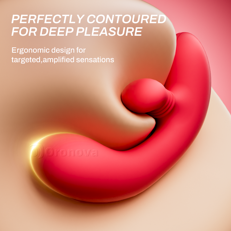 Stimulation double ultime : stimulateur clitoridien rotatif et vibromasseur à pénétration pour point G