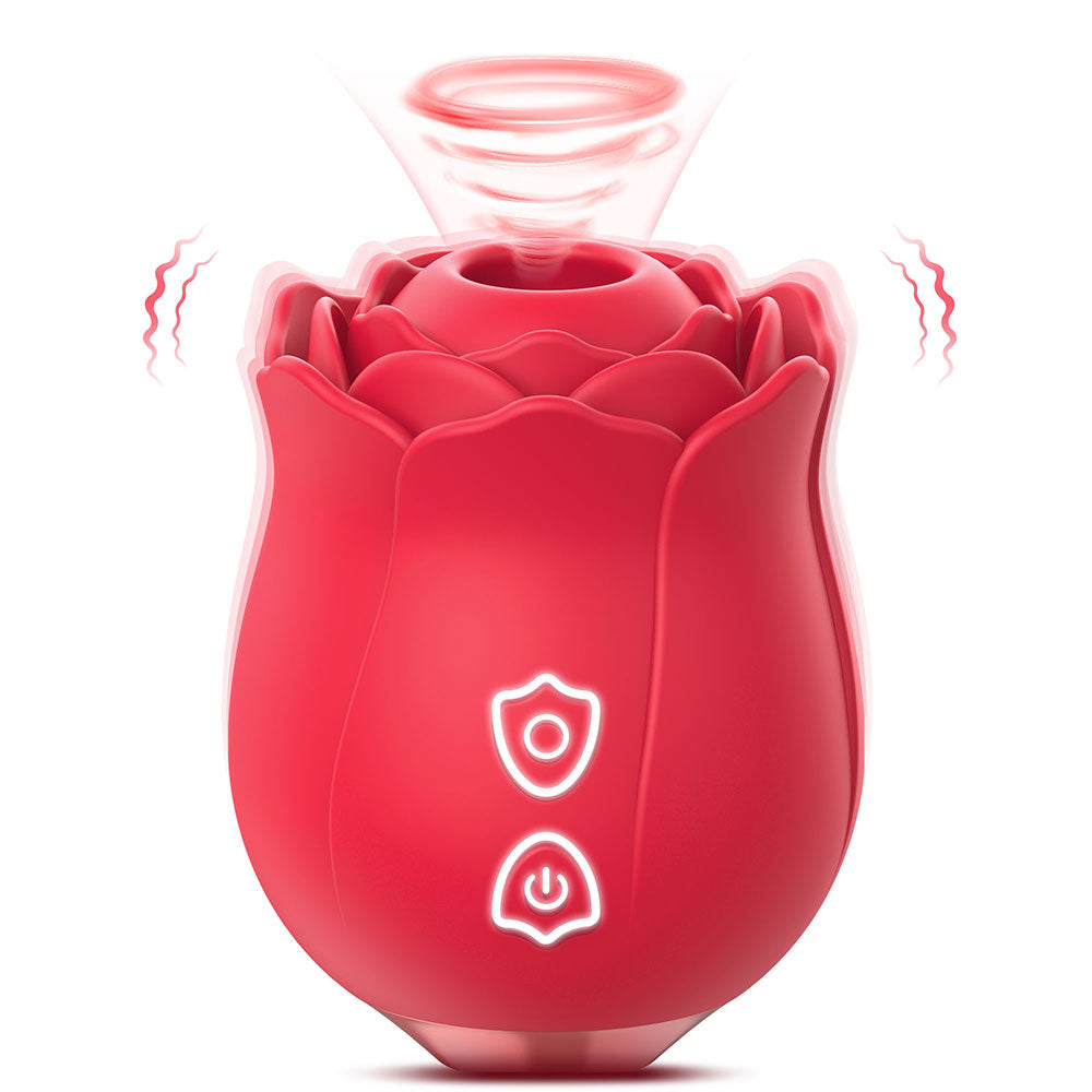 Rosebud Stimulateur à Succion avec Tapotement Rythmique