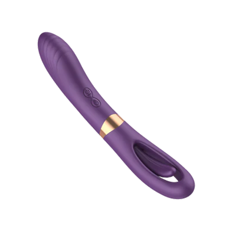 Vibrateur vibrant pour point G - Clapet clitoridien