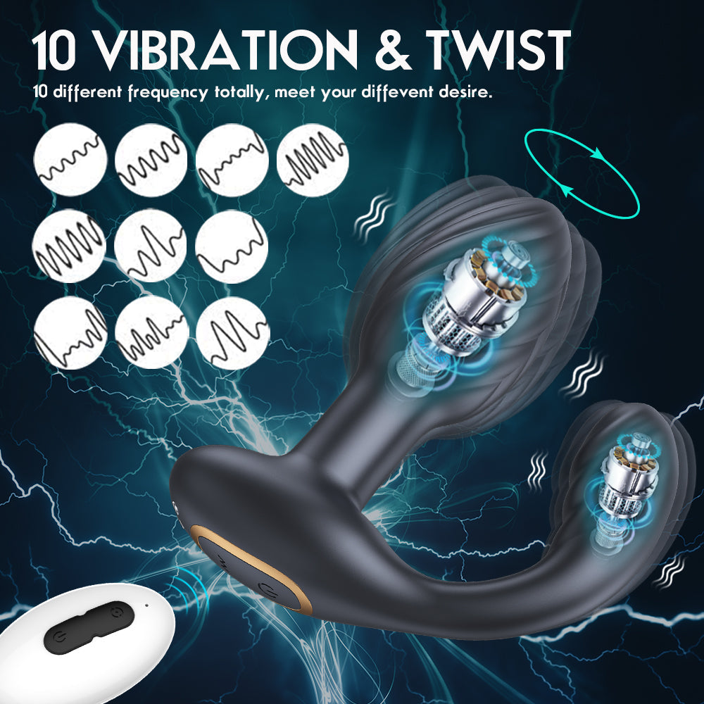 Plug anal rotatif - vibration