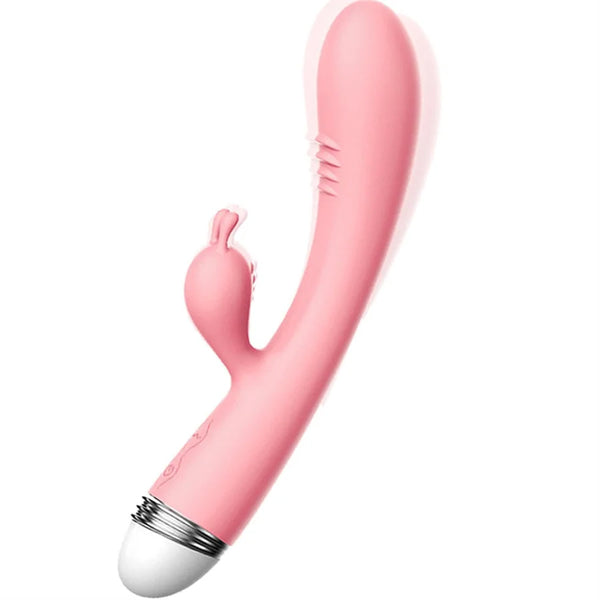 Vibromasseur lapin étanche conçu pour une stimulation profonde du point G et des vibrations intenses