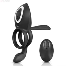 Jouet sexuel masculin – Anneau vibrant pour pénis, télécommande et stimulation du point G