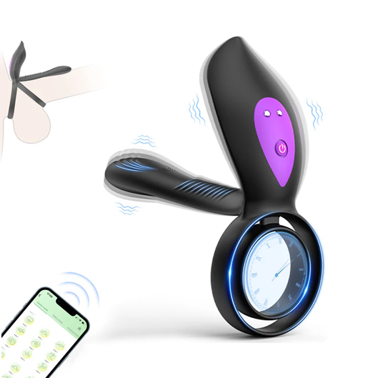 Anneau vibrant pour pénis App