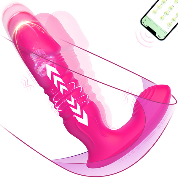 Vibromasseur Dildo Point G - Pulsations & Vibrations