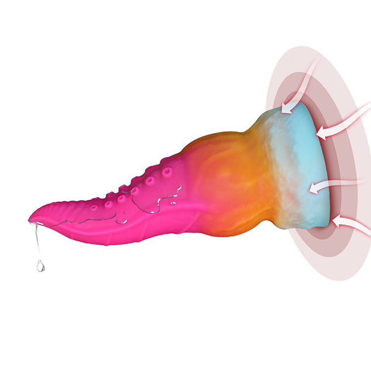Gode tentacule de pieuvre réaliste avec texture réaliste