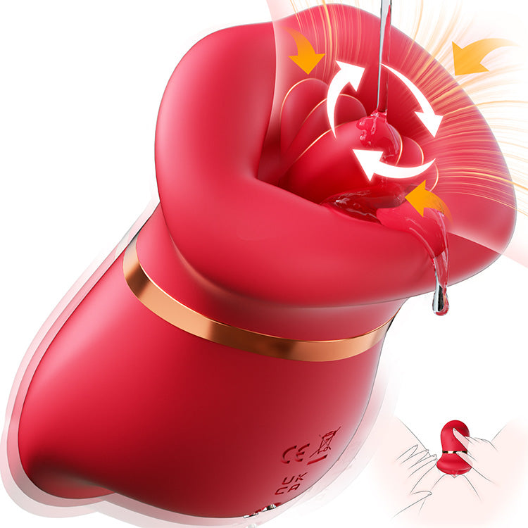Vibrateur buccal 3-en-1 – Aspiration, léchage et vibration