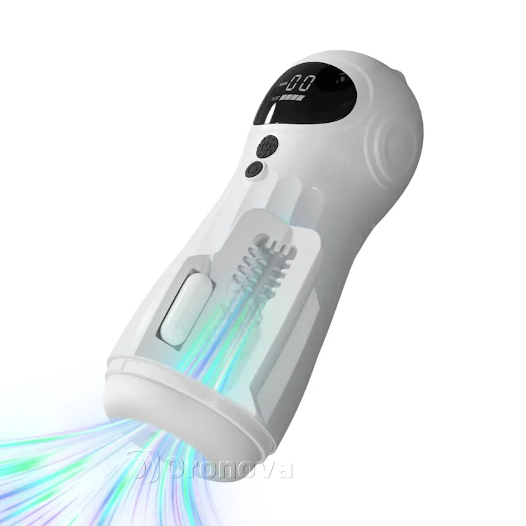 Masturbateur masculin automatique - Aspiration, vibration et contrôle à distance via application