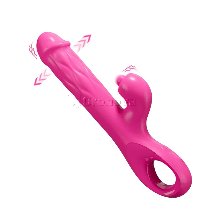 Vibromasseur 3 en 1 pour tapotement et expansion – Stimulation du point G et du clitoris