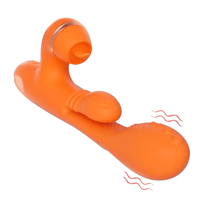 Vibrateur puissant pour point G avec action de massage en profondeur