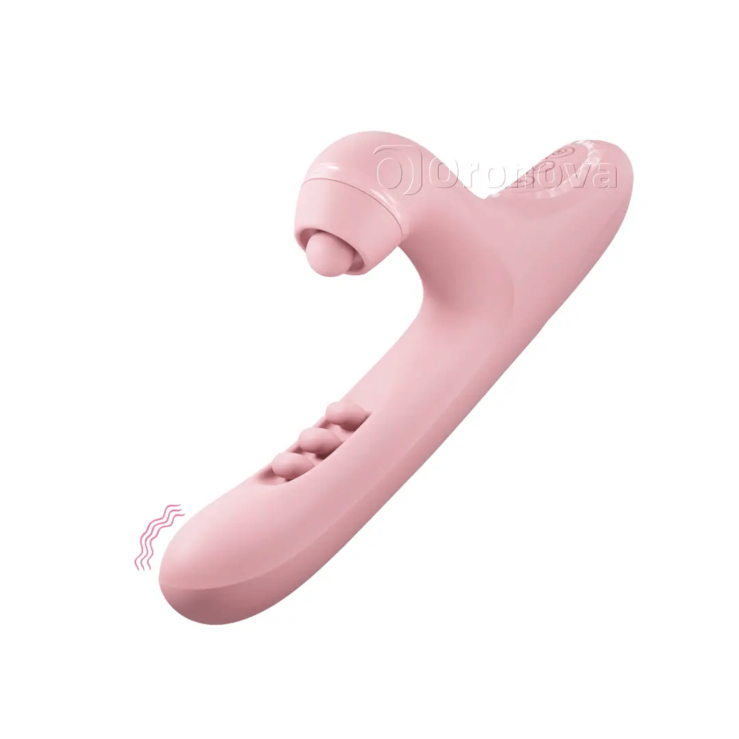 Masseur multifonction 3-en-1 | 30 modes et 4 embouts interchangeables