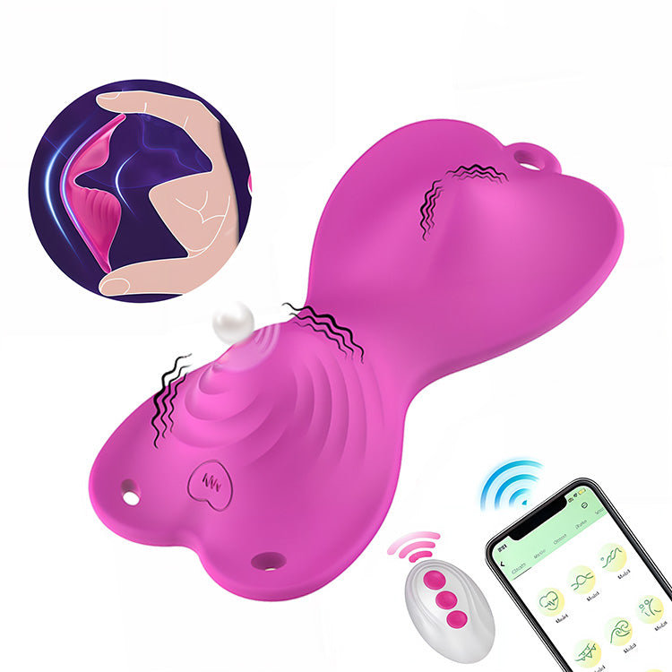 Vibrateur portable à double moteur avec contrôle par application