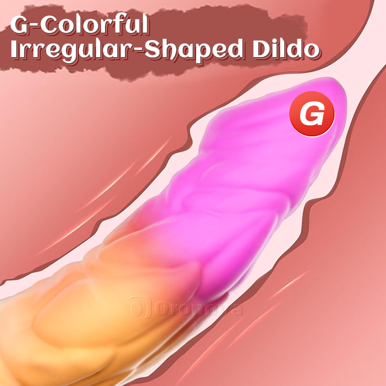 Gode réaliste en silicone 8 pouces 21 cm avec base à forte ventouse