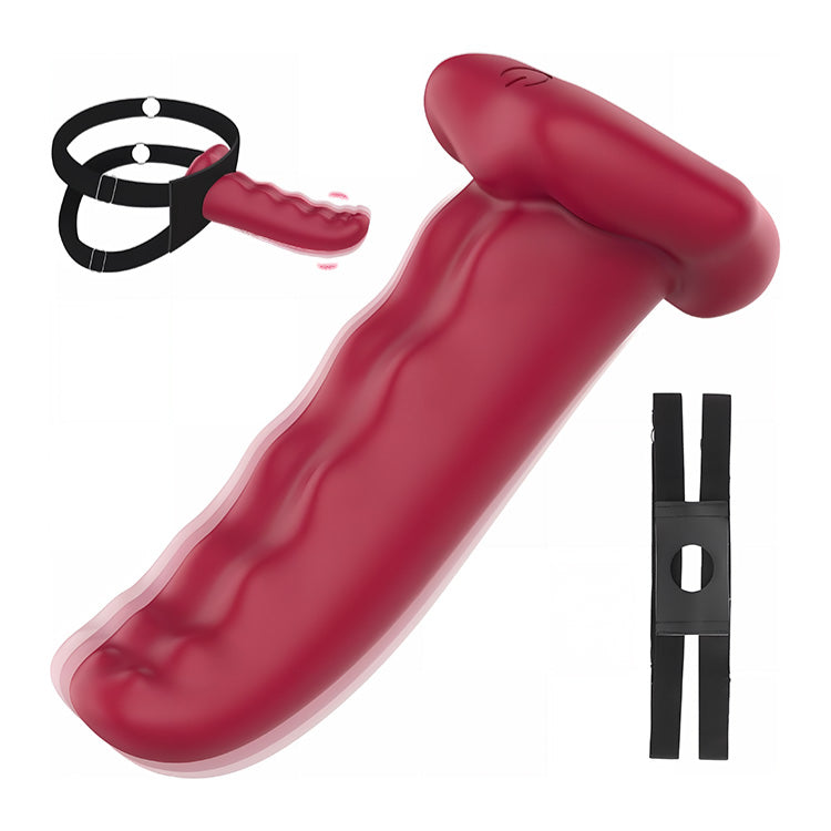 Manchon vibrant portable pour doigt pénien – Stimulation du point G et clitoridienne