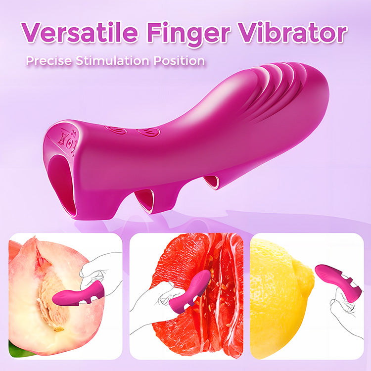 Vibrateur à doigt polyvalent et silencieux