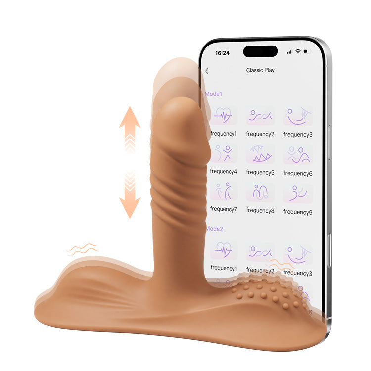 Godemichet vibrant pour femme, stimulation anale du point G, adapté aux couples