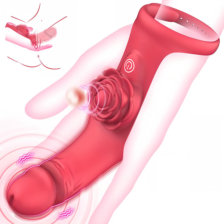Vibromasseur à porter au doigt 9 modes