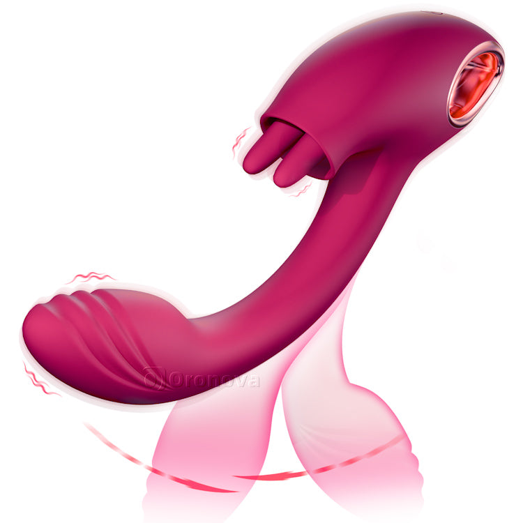 Vibromasseur double stimulation du point G