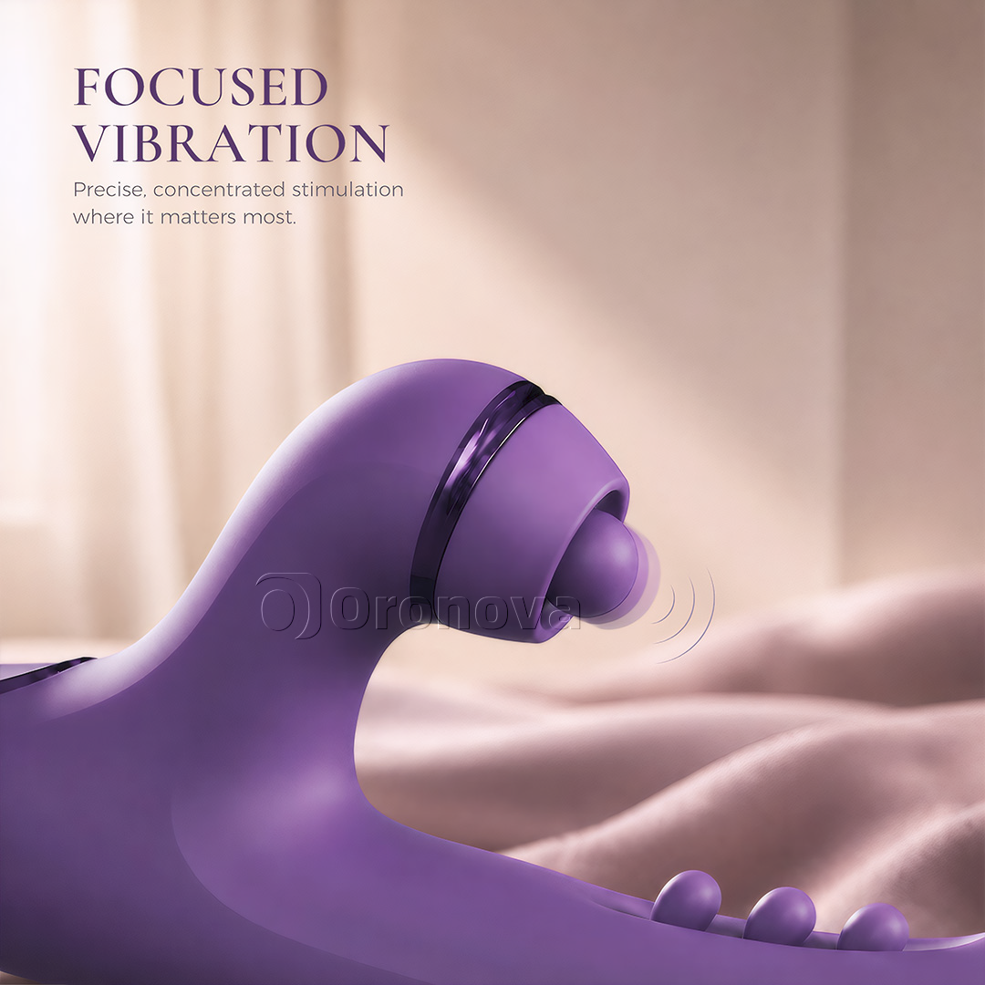 Masseur multifonction 3-en-1 | 30 modes et 4 embouts interchangeables