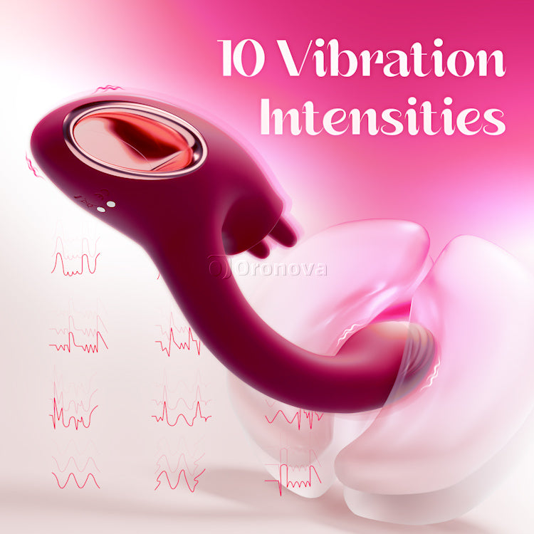 Vibromasseur double stimulation du point G