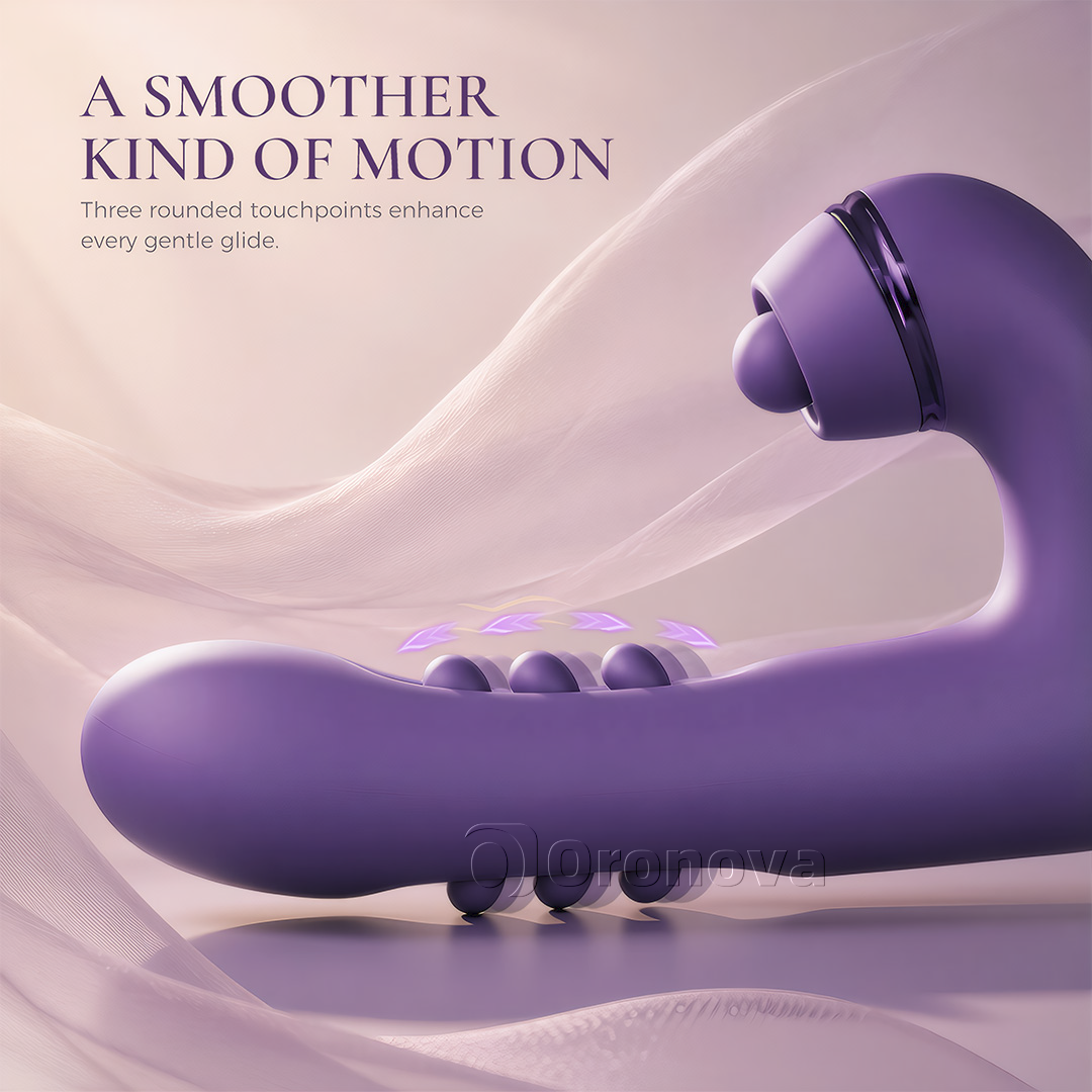 Masseur multifonction 3-en-1 | 30 modes et 4 embouts interchangeables