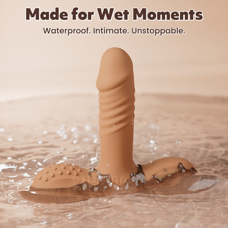 Godemichet vibrant pour femme, stimulation anale du point G, adapté aux couples