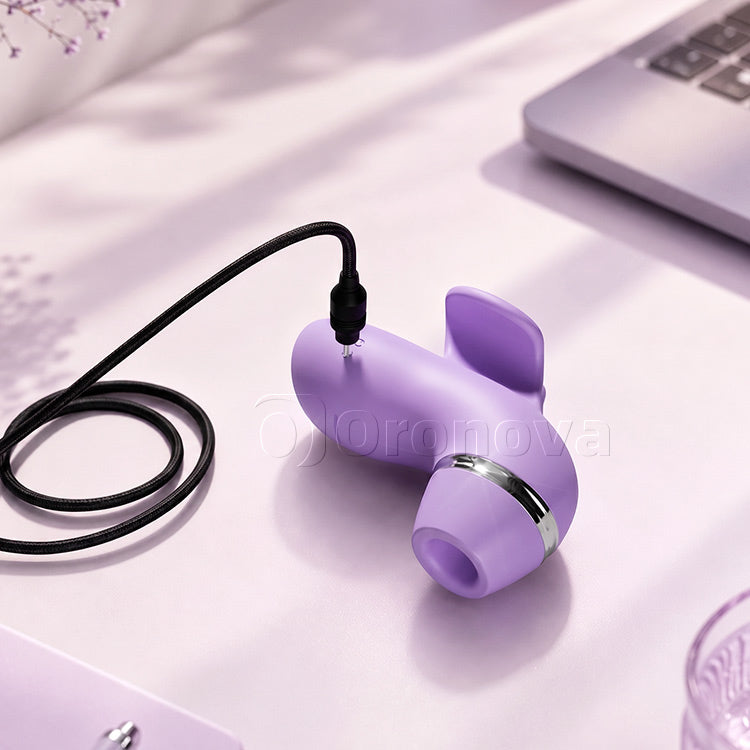 Vibromasseur multifonction 4 en 1 | Plaisir de battement, léchage, brossage et succion