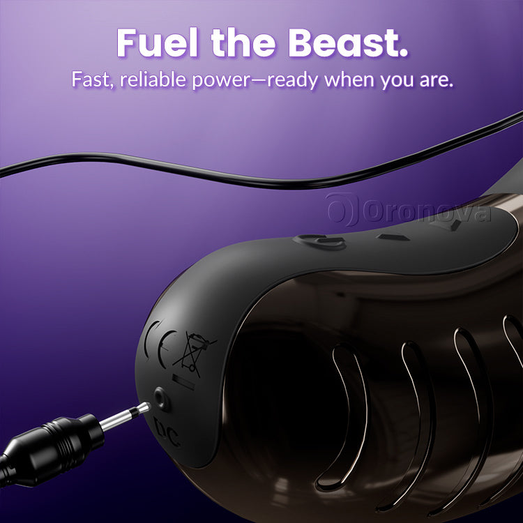 Vibrateur à poussée 360 ° & rotatif – Stimulateur double moteur pour point G et clitoris