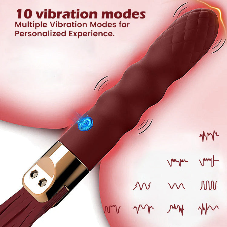 Fouet vibrant avec vibromasseur point G
