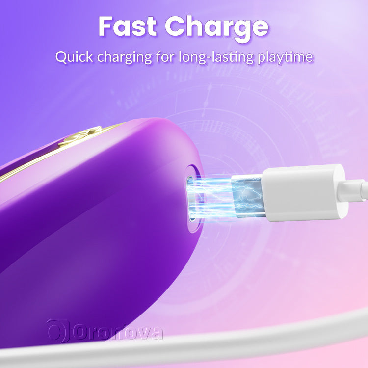 Vibrateur push-pull, taquinant le clitoris, triple stimulation