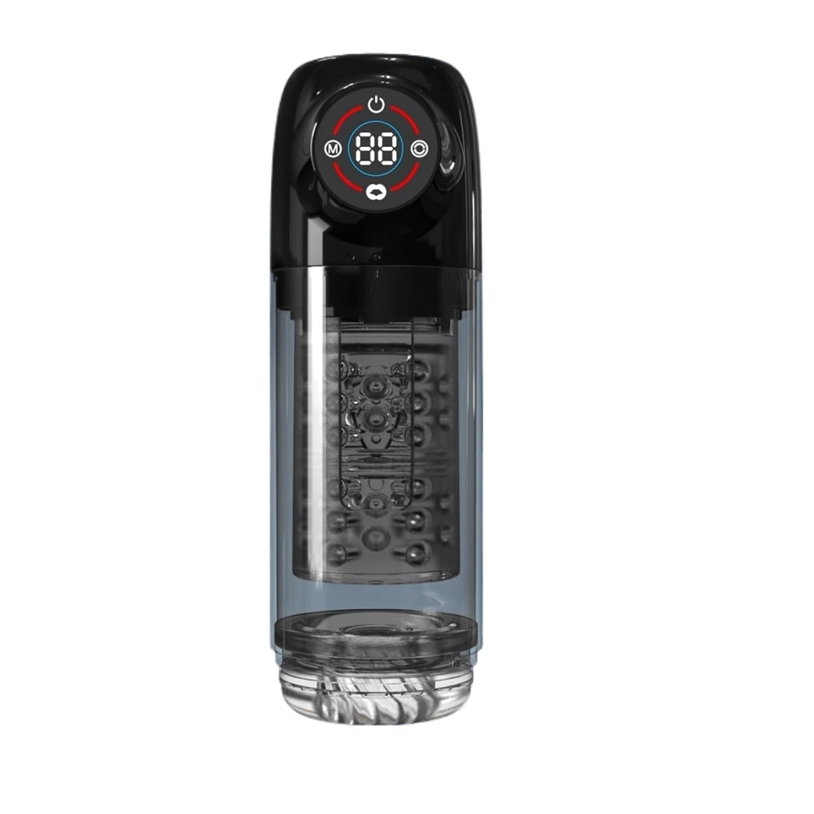 Masseur Intime 3-en-1 pour Homme Adulte, 7 Modes, Portable avec Écran LCD