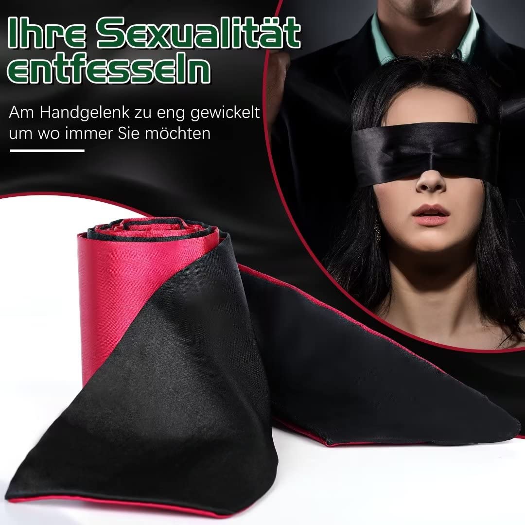 Ensemble de bondage BDSM avec menottes pour jeu de restriction