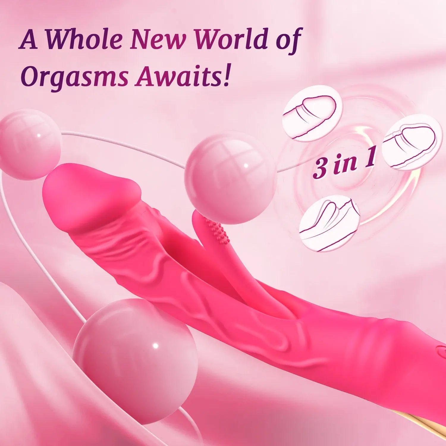 Vibromasseur Flapping Dildo avec Vibration