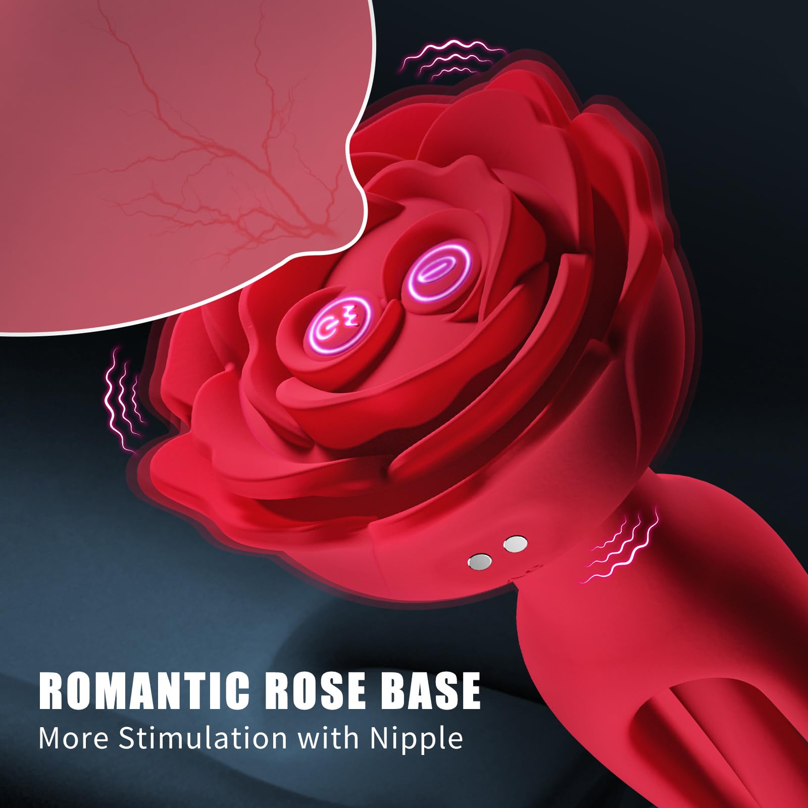 Vibromasseur Anal Rosebud - Battant & Télécommandé