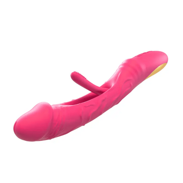 Vibromasseur gode réaliste pour femmes, jouets sexuels stimulateur Anal du point G du Clitoris avec 7 battements et 6 Modes de vibration
